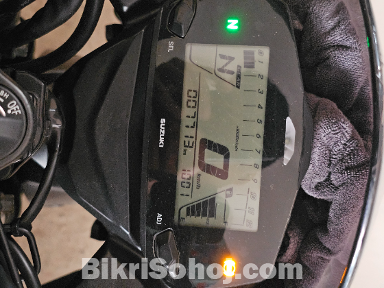 Suzuki Gixxer SF MATT BLACK 2022